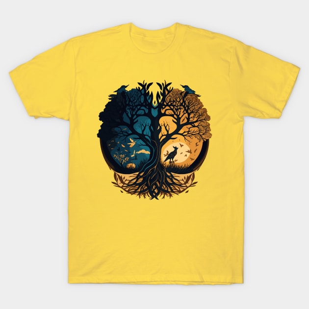 Yggdrasil T-Shirt by tatadonets